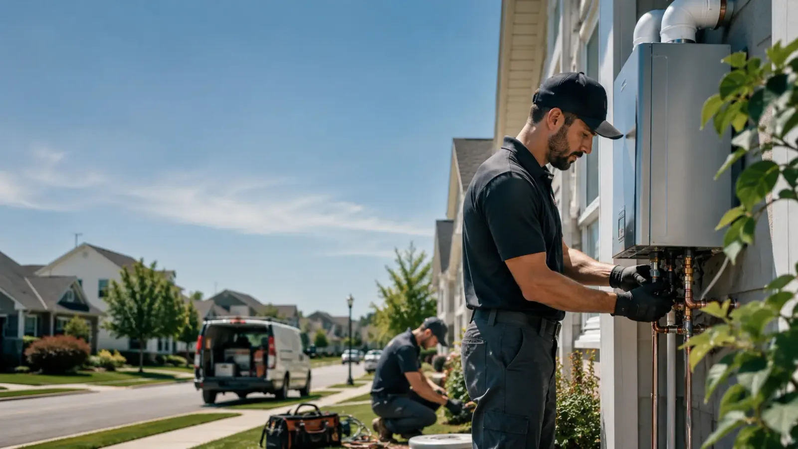 Tankless Water Heater Installation in Columbus, AR